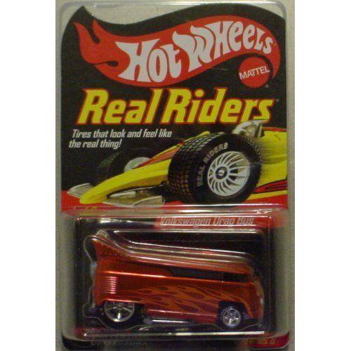 Hot Wheels ホットウィール Real Riders Series 6 Volkswagen フォルクスワーゲン Drag Bus 1/6 ORANGミ
