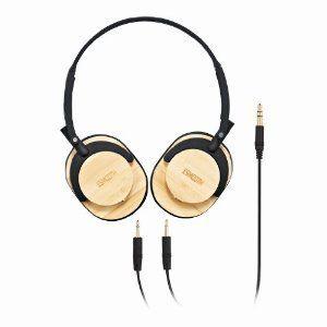 DigiOrange(TM) High Definition Bamboo Wood Headphone ヘッドフォン