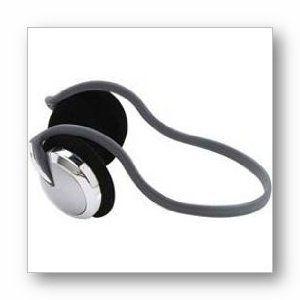 Coby コビー CV-230 BLK Neckband Digital Stereo HP w/Bonus Earphone イヤホン & Carrying Case