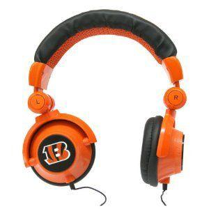 NFL Cincinnati Bengals Team Logo DJ Headphone ヘッドフォン