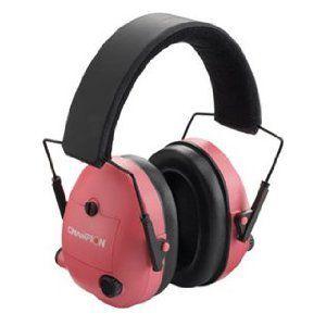 New - Champion Traps and Targets Electronic Ear Muffs， Pink - 40975