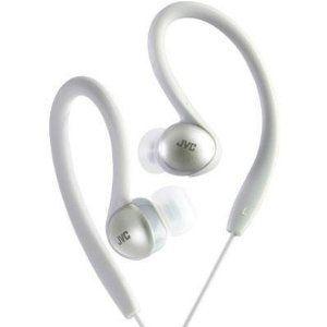 New - InnerEar clip Headphone ヘッドフォン Silver by JVC America - HAEBX5S