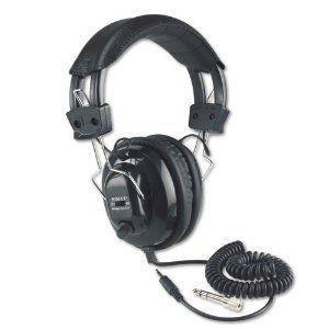 Amplivoxaplsl1002 Deluxe Stereo Headphone ヘッドフォン Mono Volume Control Black Fully Adjustable