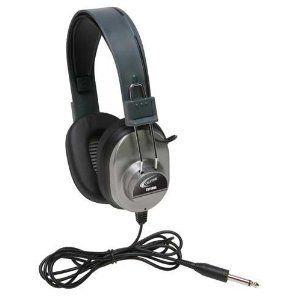 Califone International 2924AVG Monaural Headphone ヘッドフォン With Replaceable 6 Foot Straight Co