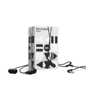 美しい Aiaiai アイアイアイ Pipe Earphone イヤホン Black 公式の Wjhni Com