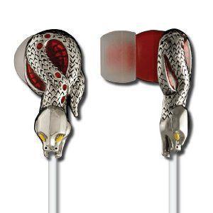 Ankit 'Forbidden' Snake Earphone イヤホン - Ergonomic, Noise-Isolating with G-Bass Technology