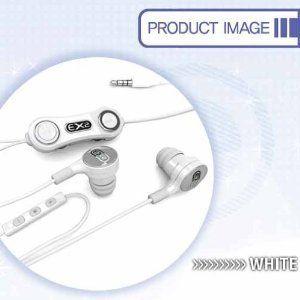 EX2-501M 3D Vibration Earphone イヤホン Made for i Phone (White)