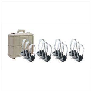 12-Pack Multimedia Stereo Headphone ヘッドフォン with Storage Case