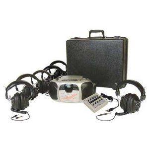 Califone 1776PLC-6 6-Position Spirit Listening Center
