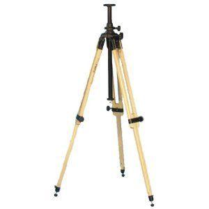 Berlebach Report 3042 2-Section Wood Tripod 三脚 with Leveling Ball and Center Column (Natural Fin