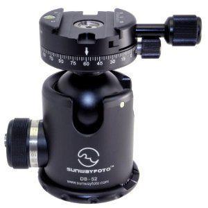 SUNWAYFOTO Fluid Panning Tripod 三脚 Ball Head Arca Compatible DB-52DDH Sunway