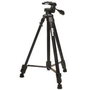 Nikon 60" Full Size Tripod 三脚 with 3-Way Panhead (Black) + (2) EN-EL3e Batteries + Carrying Case｜value-select｜02