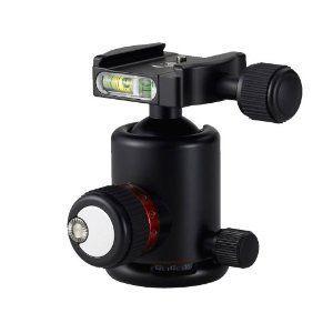 Photo Clam PC-33NS Head-3/8-Inch Socket， Friction Screw and Bubble Level - Black