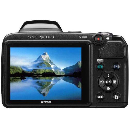 Nikon Coolpix L810 Black 16Mピクセル ブラック :70242318:バリュー