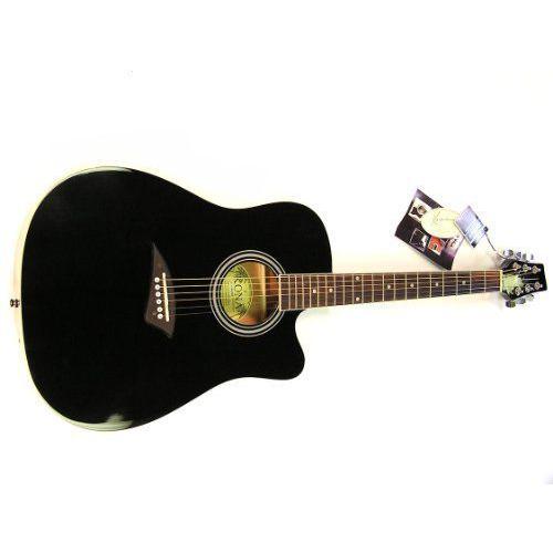 K1 Series Cutaway Acoustic Guitar Black Gloss Finish アコースティックギター アコギ ギター :70244303:バリューセレクトショップ