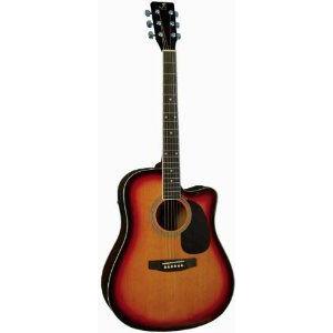 J Reynolds Jレイノルズ Dread Cae - Sunburst エレクトリックアコースティックギター エレアコ ギター