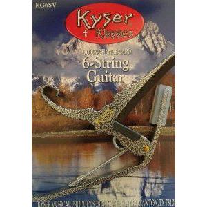 Kyser KG6SV Quick Change Capo, Silver Vein｜value-select