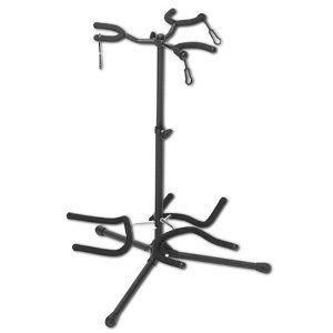 OnStage GS7352B Heavy Duty Triple Guitar Stand， Black