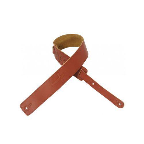 Levy's DM1SGC 1/2-Inch Leather Guitar Strap with Super-Embossed Christian Cross and Suede Backing｜value-select｜02