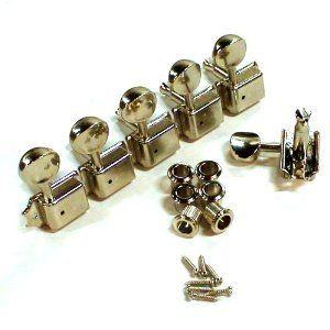Kluson Electric Guitar Tuning Machines - 6 inline - Nickel - Kluson SD9105MN｜value-select