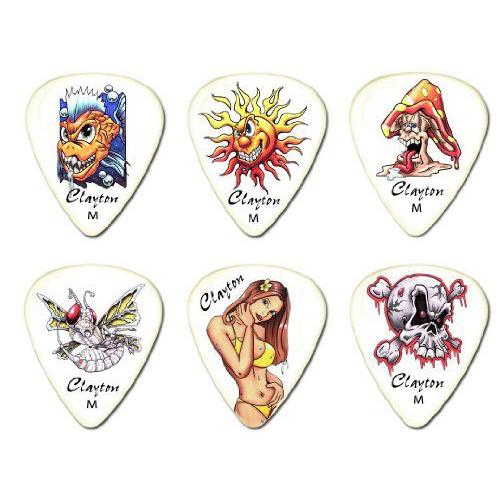 Clayton Picks Liquid Sun LST/12 Guitar Picks｜value-select｜02