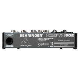 Xenyx 802 Premium 8-Input 2-Bus Mixer with Xenyx Mic Preamps and British EQs 【対象】