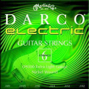 D9300 Nickel Plated Electric Guitar Strings, Extra 【アクセサ】 Light