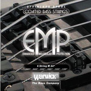 M6 EMP COATED 6-String Bass Strings Medium 【お買い得】