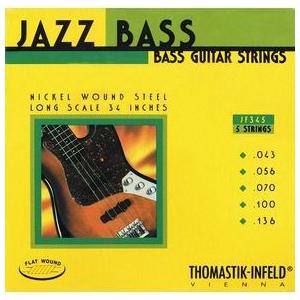 トーマスティック/Thomastik JF345 Flatwound 5-String Jazz Bass Strings/アクセサリー Thomastik-Infeld ( トマスティック・インフェルト ) JF345 送料無料