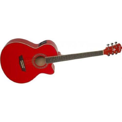 【まとめ買い】 Washburn ワッシュバーン Festival EA12 Acoustic Cutaway Electric Mini Jumbo Guitar With 4-Band EQ R その他楽器、機材、関連用品