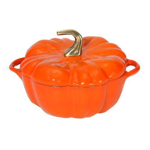 【美品】ストウブ　パンプキンココット　オレンジ系　約24㎝　STAUB 楽天市場】【公式】 ストウブ セラミック パンプキンココット