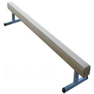 The Beam Store 8-Feet Tan Suede Balance Beam (12-Inch High)