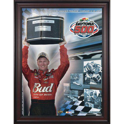 47th Annual 2005 Daytona 500 Framed 36 x 48 Program Print