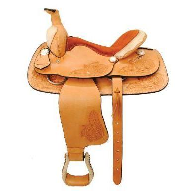 17" Supreme Rawhide Roper Saddle｜value-select