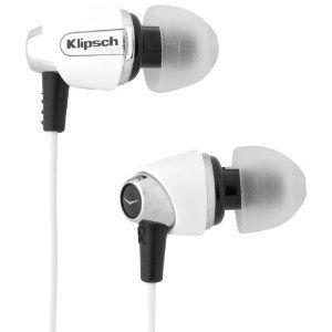 Klipsch クリプシュ IMAGE S4-WH In-Ear Enhanced Bass Noise-Isolating Headphone ヘッドフォン, White