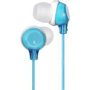 Jvc Hafx22A Clear Colour Stereo Headphone ヘッドフォン - Blue JVC Separated Variable Color Display