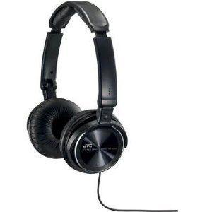 ビクター JVC HAS360 Headphone ヘッドフォン Stereo Black Wired Over-The-Head Binaural Ear-Cup Neody