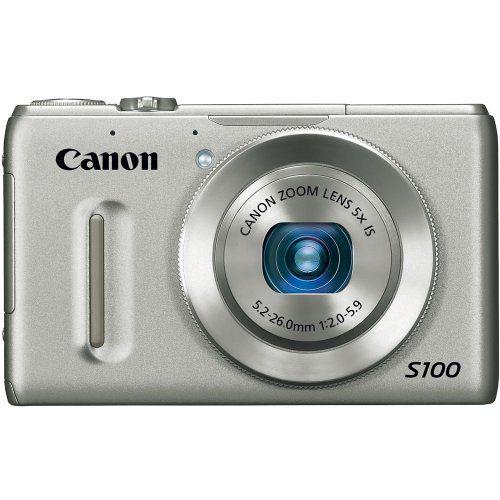 Canon PowerShot S100 (Silver) 12.1MP Digital Camera｜value-select