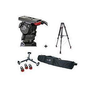 Sachtler 0450 FSB 6 T SL MCF Tripod 三脚 System with Fluid Head & Mid Level Spreader, Supports 13.｜value-select