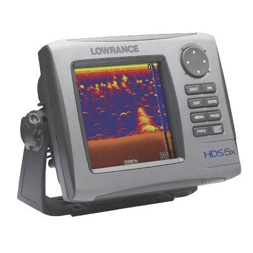 LOWRANCE HDS-5X 魚群探知機 83/200kHz スキマー振動子