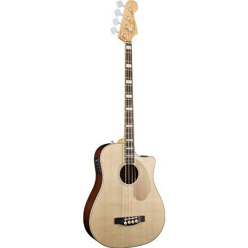 Fender フェンダー Kingman SCE Dreadnought Cutaway Acoustic-Electric Bass - Natural アコースティッ｜value-select｜02