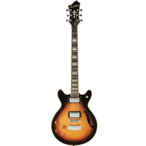 Hagstrom Deuce/Deuce-F Series DUCF-L-TSB Electric Guitar, Tobacco Sunburst エレキトリックギター エ