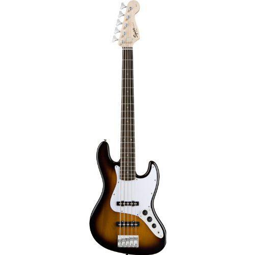 Squier by Fender フェンダー Affinity Jazz Bass V String, Brown Sunburst エレキトリックギター エレ