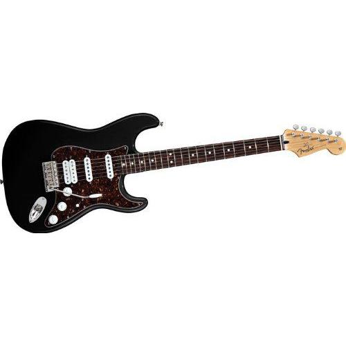 激安通販  Deluxe Fender Power Black Guitar Electric Stratocaster エレキギター