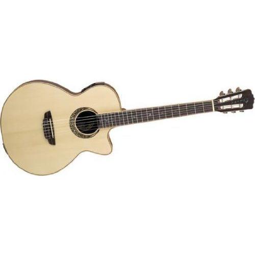 Luna Guitars ルナギター Muse Series Folk Cutaway NylonString エレアコ Guitar