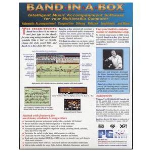 PG Music UltraPAK Band-In-A-Box and RealBand 2009 for Windows Software Windows Windows/レコーディ