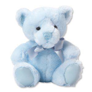 Teddy Bear - First and Main Teddy Bear, Blue Pastel Pal 6 inch/New Baby/Baby Shower/Baby Gift ぬい