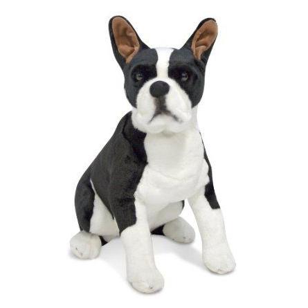 Melissa & Doug Boston Terrier Plush ぬいぐるみ 人形 ぬいぐるみ Melissa Doug Boston Terrier Plush 人形