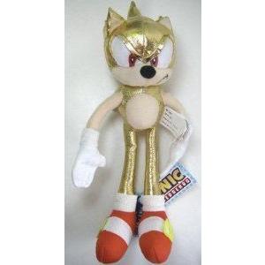 Sega Sonic The Hedgehog X Gold Sonic Large Plush Doll Stuffed Toy 19 inches ぬいぐるみ 人形