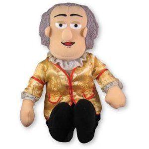 最高級品 Johann Sebastian Bach Little Thinker With Music 11 Plush Doll ぬいぐるみ 人形